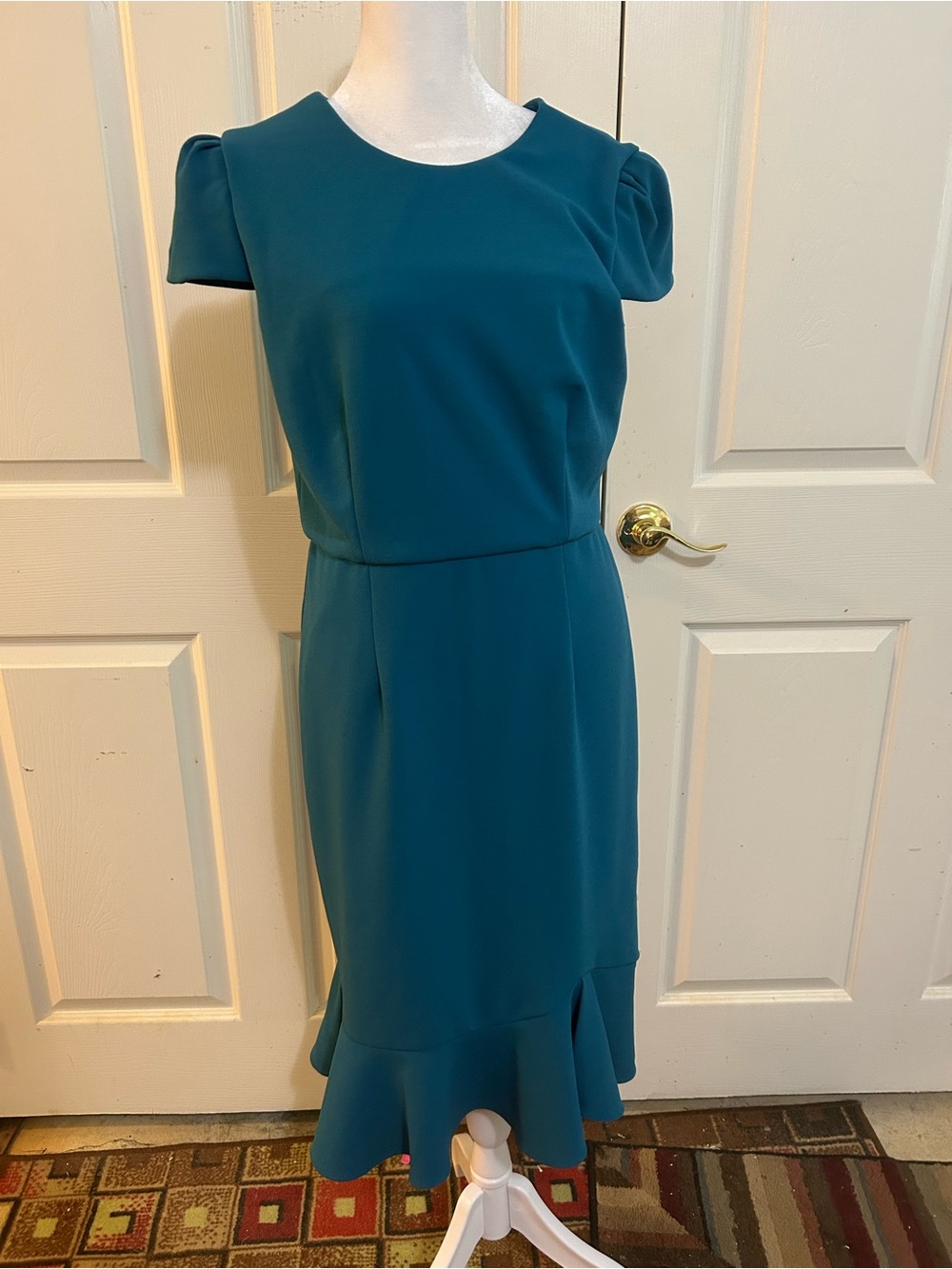 Betsey Johnson teal dress, size 10